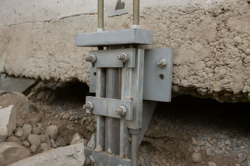 Helical Piers Installation